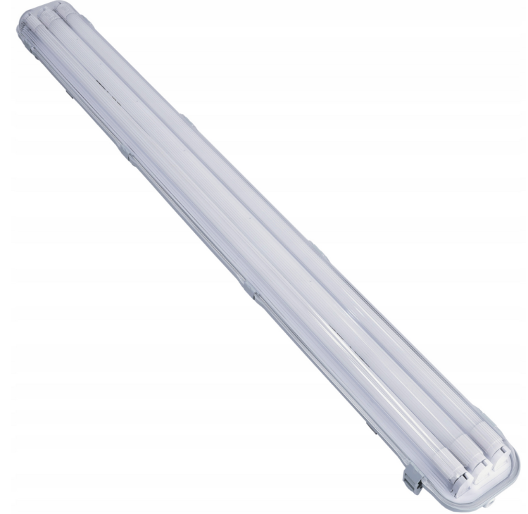 Oprawa hermetyczna LED 3x120cm IP65 z odbłyśnikiem na świetlówki LED