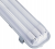 Oprawa hermetyczna LED 3x120cm IP65 z odbłyśnikiem na świetlówki LED