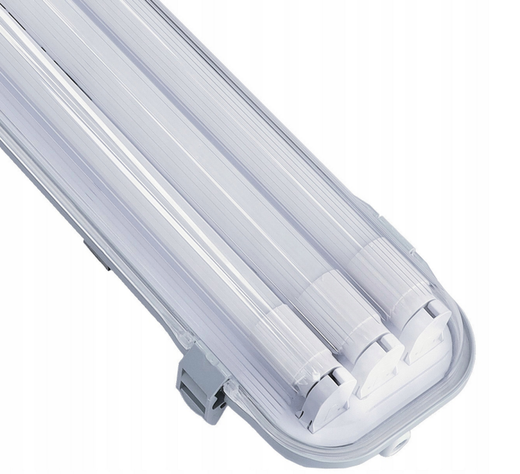 Oprawa hermetyczna LED 3x120cm IP65 z odbłyśnikiem na świetlówki LED