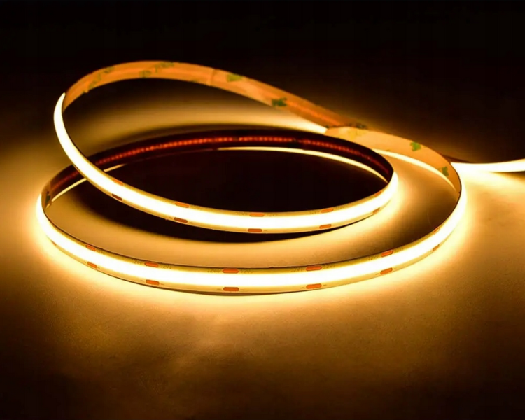 Taśma LED COB Neon 24V - 480D - 9W/m -IP20 - 50m - 990lm - barwa ciepła