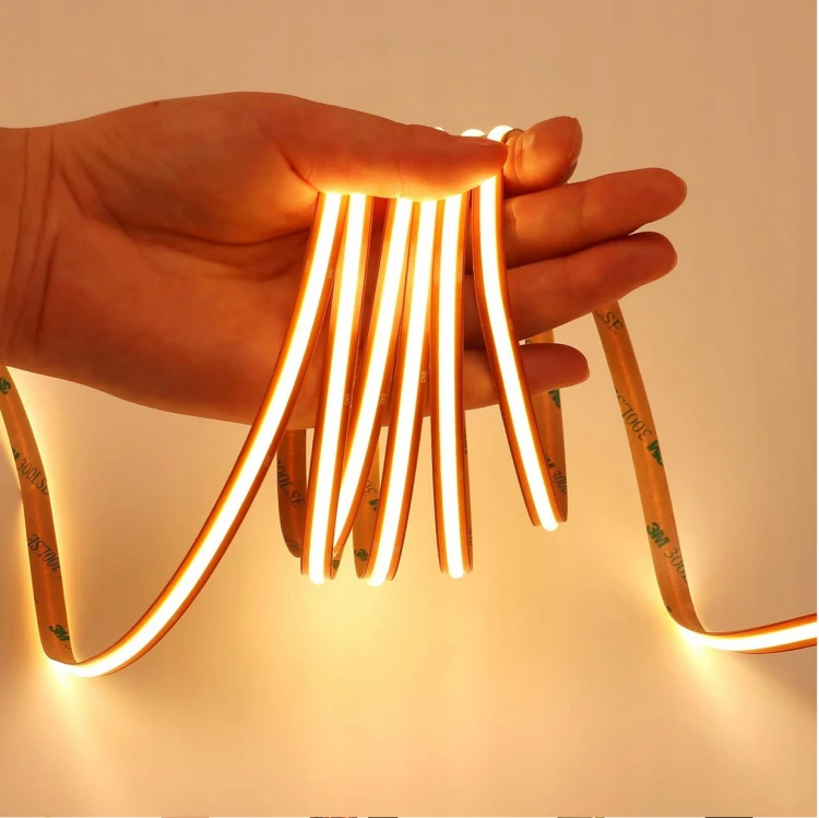 Taśma LED COB Neon 24V - 480D - 9W/m -IP20 - 50m - 990lm - barwa ciepła