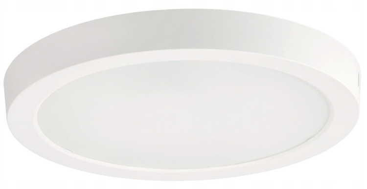 Panel LED natynkowy okrągły 24W - 2640lm - barwa neutralna