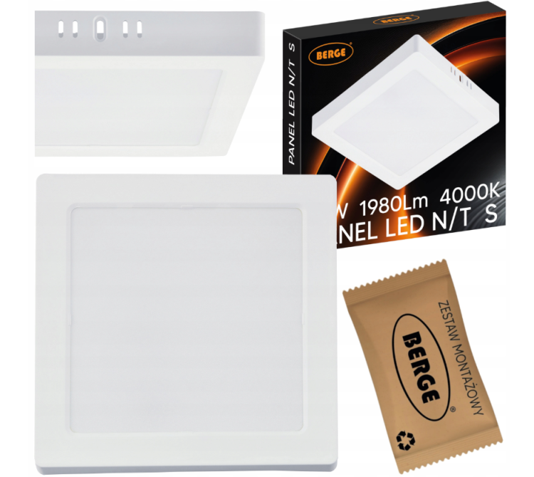 Plafon LED Lampa Natynkowa 18W 4000K