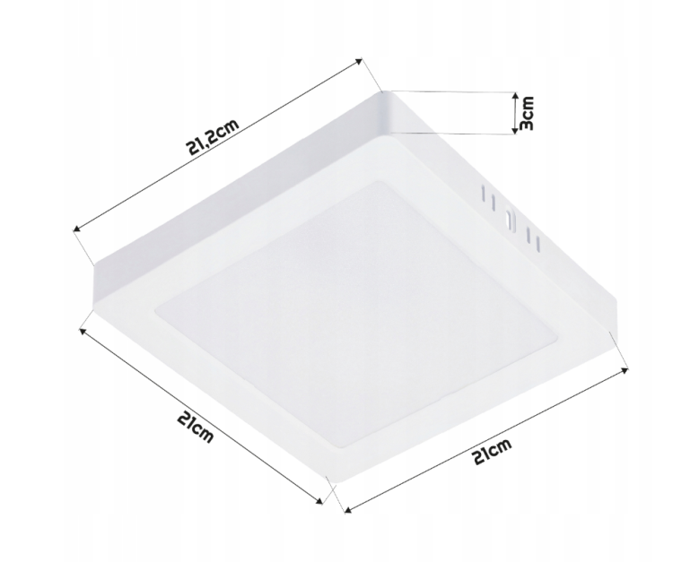 Plafon LED Lampa Natynkowa 18W 4000K