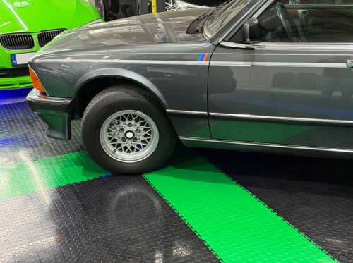 Płyta garażowa modułowa PC 50x50x0,6cm - zielona