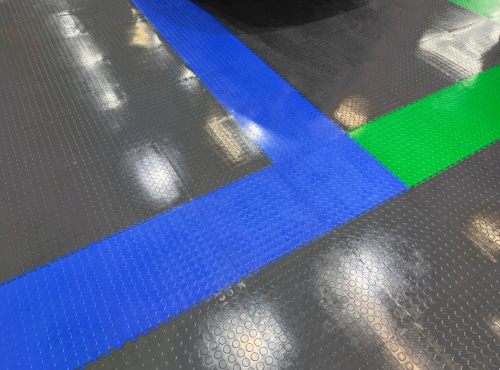 Płyta garażowa modułowa PC 50x50x0,6cm - szara