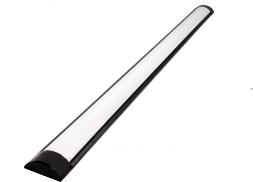 Panel LED slim baten MARS CZARNY 120cm -36W - IP20 - barwa neutralna