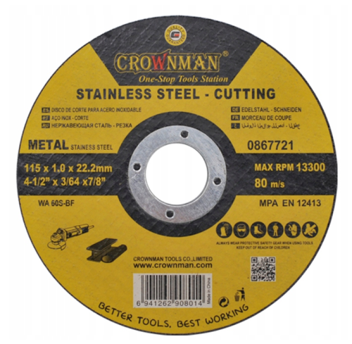Tarcza do cięcia metalu 125x1.2x22.2mm