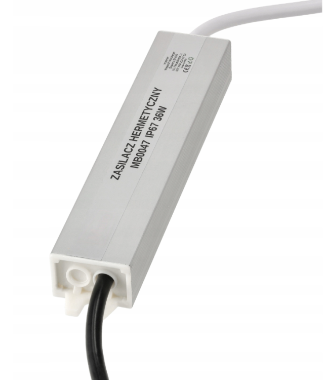 Zasilacz LED hermetyczny - IP67 - 36W - 3A Wodoszczelny