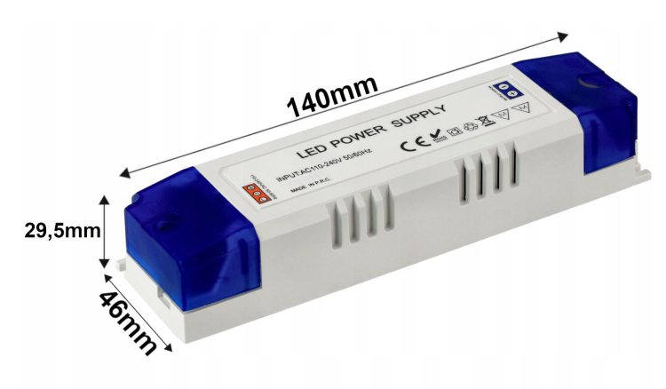 Zasilacz LED meblowy 12V - 36W - 3A - IP20