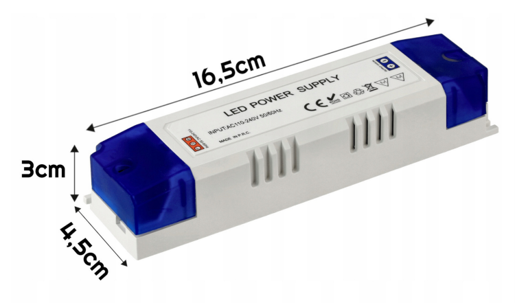 Zasilacz LED meblowy 24V - 60W - 2,5A - IP20