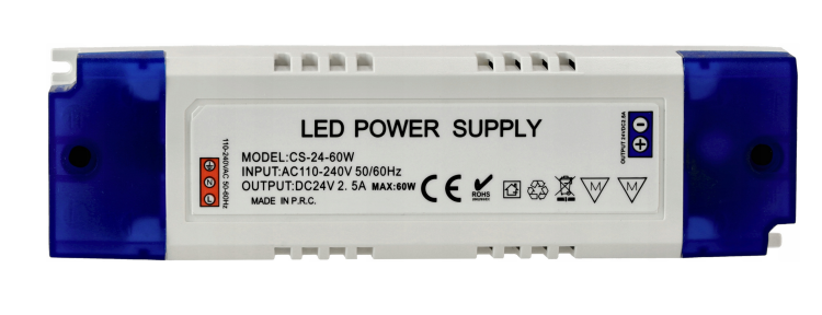 Zasilacz LED meblowy 24V - 60W - 2,5A - IP20