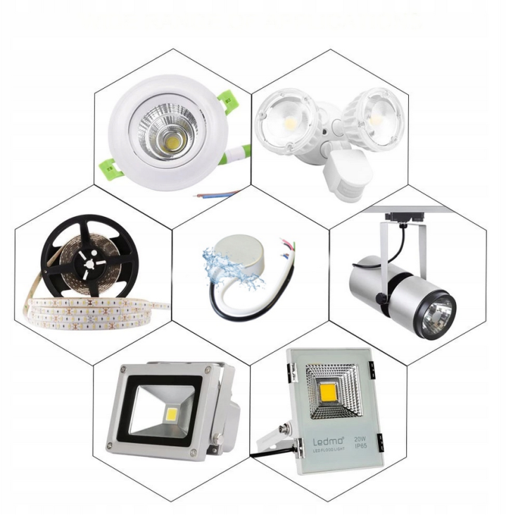 Zasilacz LED do puszki - 24V - 60W - 2,5A - IP67