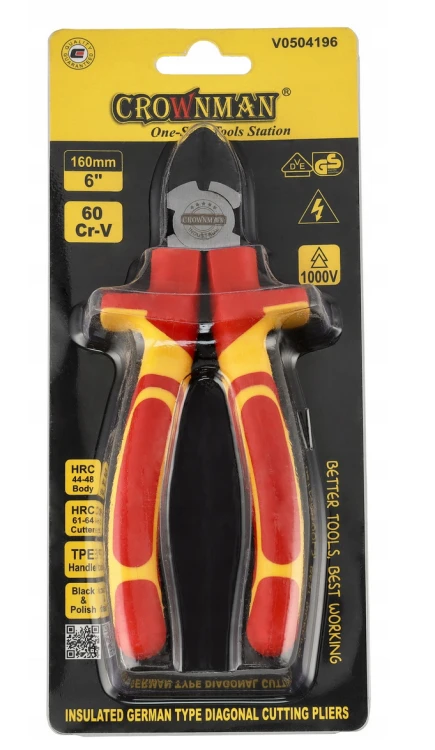 Szczypce tnące izolowane 160mm