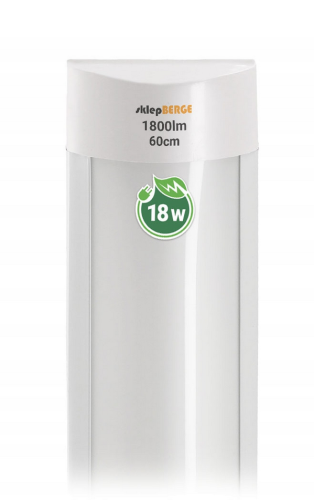 Lampa LED natynkowa 60cm - 18W - 1800 lm - IP20 - 4500K