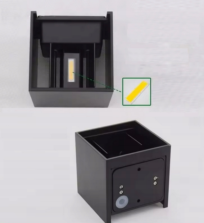 Lampa elewacyjna LED ścienna 7W - 360lm - 4000K - IP65