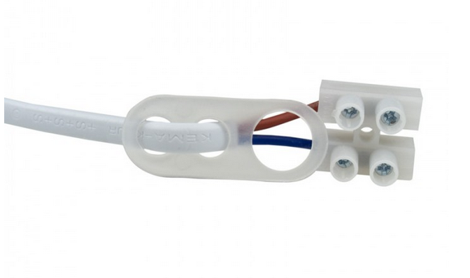 Plastikowe gniazdo E27 z zawieszką