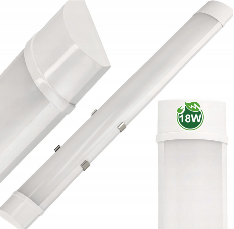 Panel LED baten 60cm - 18W - 1650lm - IP44 -4500K