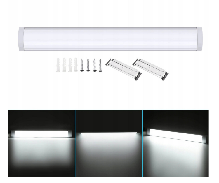 Panel LED baten 60cm - 18W - 1650lm - IP44 -4500K