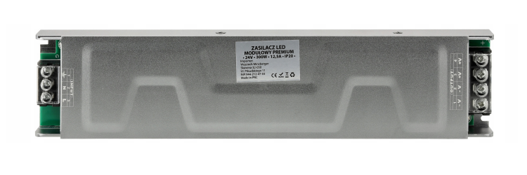 Zasilacz modułowy LED 24V - 300W - 12A - IP20