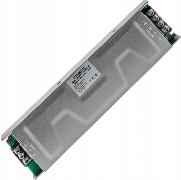 Zasilacz modułowy LED 24V - 200W - 8,3A - IP20 Premium