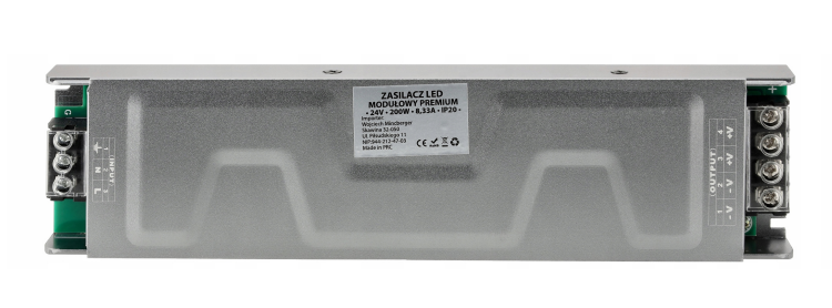 Zasilacz modułowy LED 24V - 200W - 8,3A - IP20 Premium