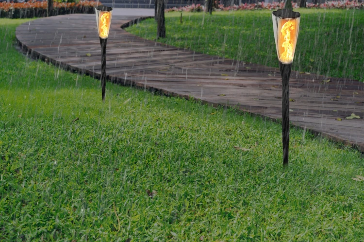 Lampa solarna LED POCHODNIA Premium IP65 - 65cm