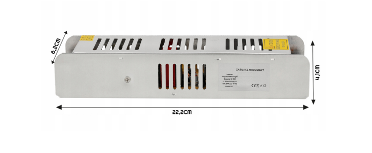 Zasilacz LED slim 24V - 200W - 8,33A - IP20