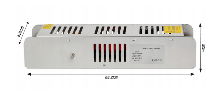 Zasilacz LED slim 12V - 360W - 30A - IP20