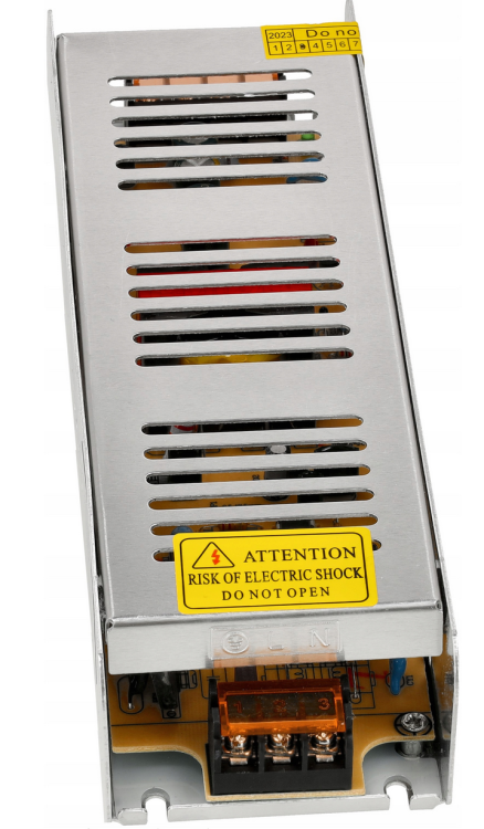 Zasilacz LED slim 12V - 200W - 16,67A - IP20