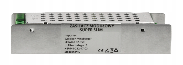 Zasilacz LED slim 12V - 36W - 3A - IP20