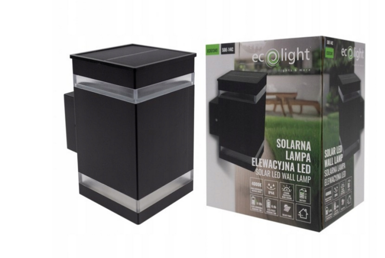 Lampa elewacyjna LED z czujnikiem zmierzchu IP44