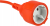 Przedłużacz 230V 15M pomarańczowy 2x1mm2 13A 2000W