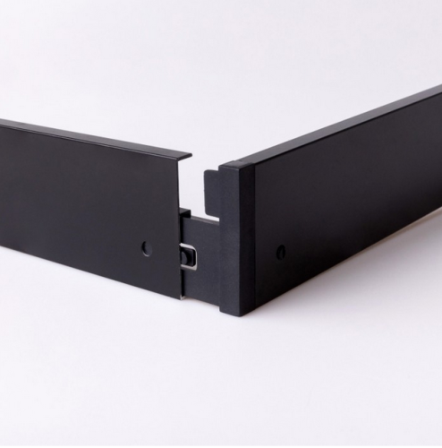 Ramka zatrzaskowa do panelu 60x60 - czarna