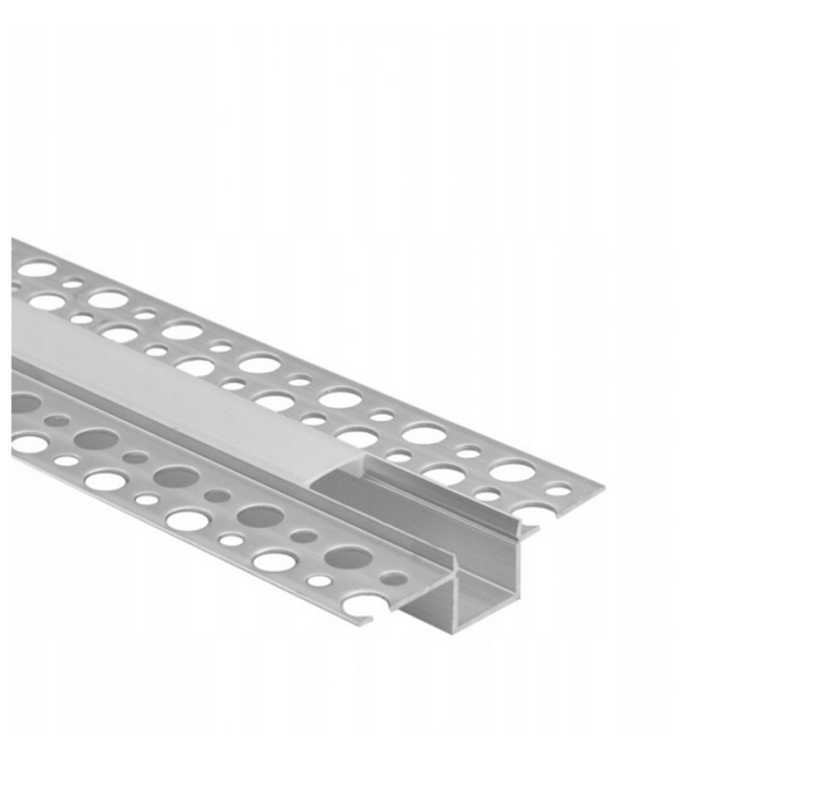 Profil LED Aluminiowy 3m wpuszczany - ZESTAW