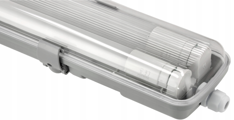 Oprawa hermetyczna LED 60cm + 2x świetlówka barwa neutralna