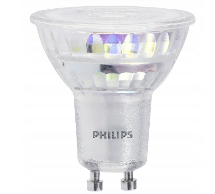Żarówka LED Philips GU10 - 6.7W - 670lm - barwa ciepła Corepro 60°