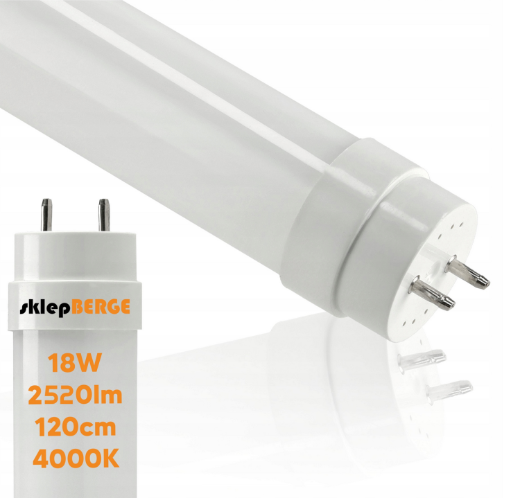 Świetlówka LED 120cm HIGH LUMEN - 18W - barwa neutralna