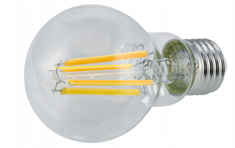 Żarówka LED Filament E27 - 8W - barwa neutralna