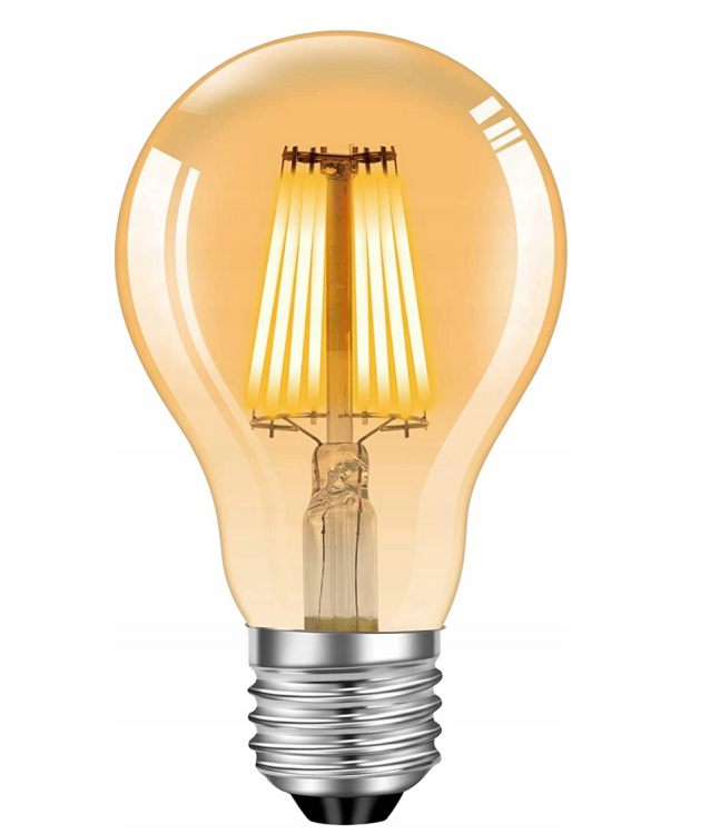 Żarówka LED Filament Amber E27 - 12W - barwa ciepła