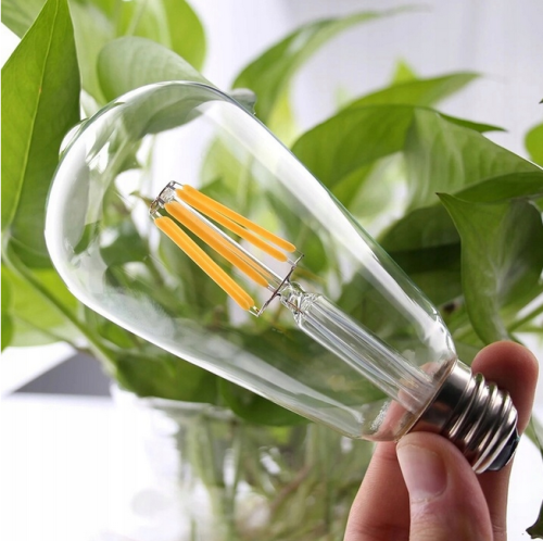 Żarówka LED Filament E27 - ST64 - 8W - barwa ciepła