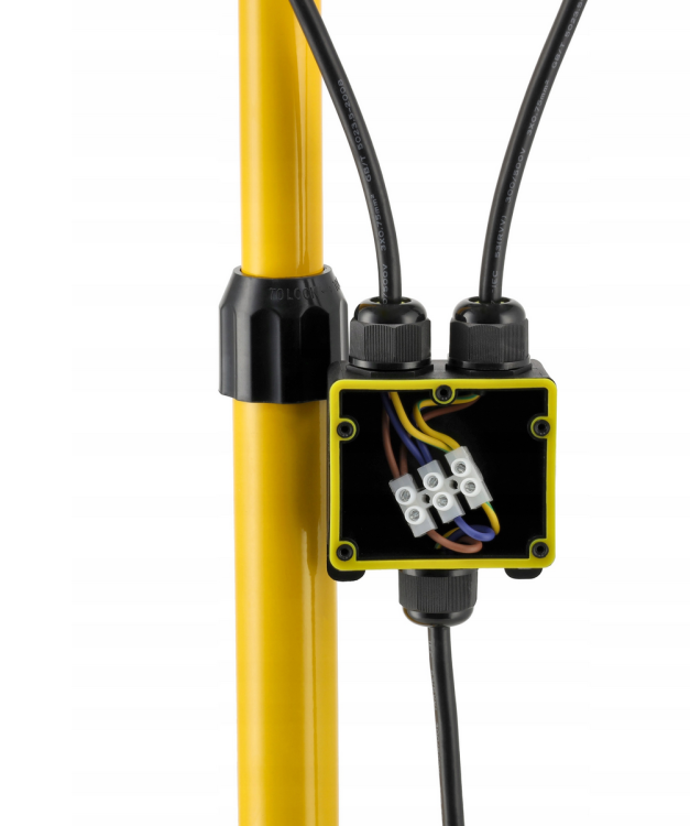 Zestaw naświetlacz LED 2x50W ze statywem - barwa zimna