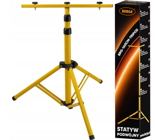 Statyw stojący podwójny na naświetlacz 160cm