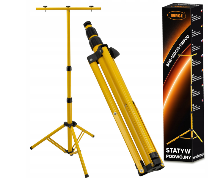 Statyw stojący podwójny na naświetlacz 160cm