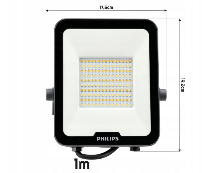 Naświetlacz LED Philips 50W - 6000lm CCT