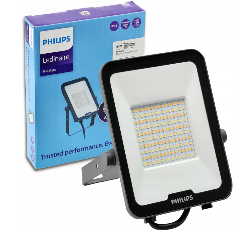 Naświetlacz LED Philips 50W - 6000lm CCT