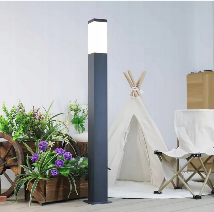 Lampa ogrodowa słupek 60cm na żarówkę E27