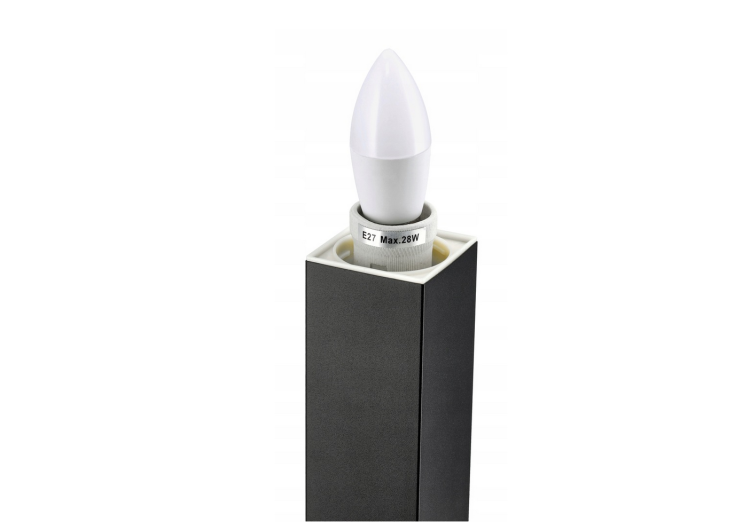 Lampa ogrodowa słupek 60cm na żarówkę E27