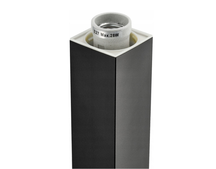 Lampa ogrodowa słupek 60cm na żarówkę E27