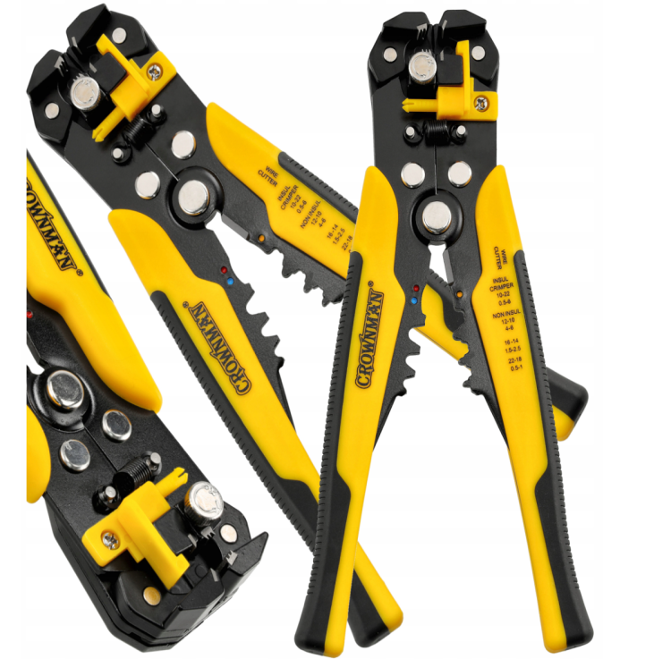 Automatyczna zaciskarka do przewodów i kabli 200mm